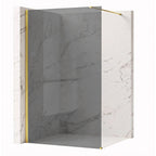 Sprchová zástěna Rea Flexi Grey / Gold 80  1