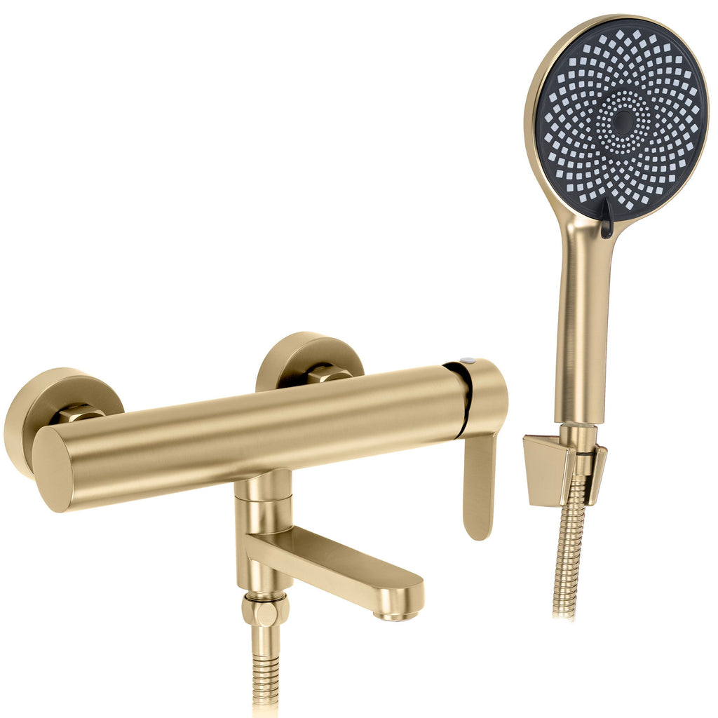Vanová baterie Rea Arcos Brushed Gold  2