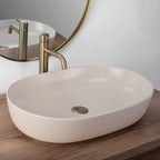 Umyvadlo na desku Rea CLEO 61 BEIGE MATT  6