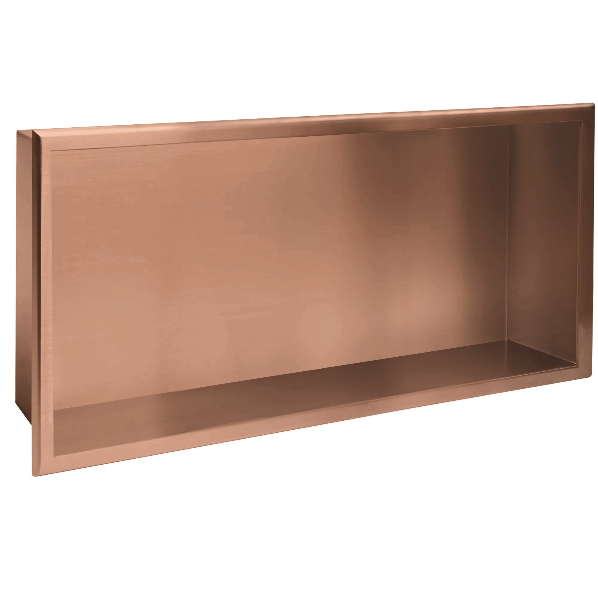 bathroom shelf 30x60 brush copper  1