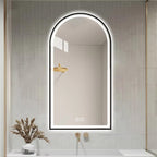 Zrcadlo LED 60x100cm DASH BLACK  8