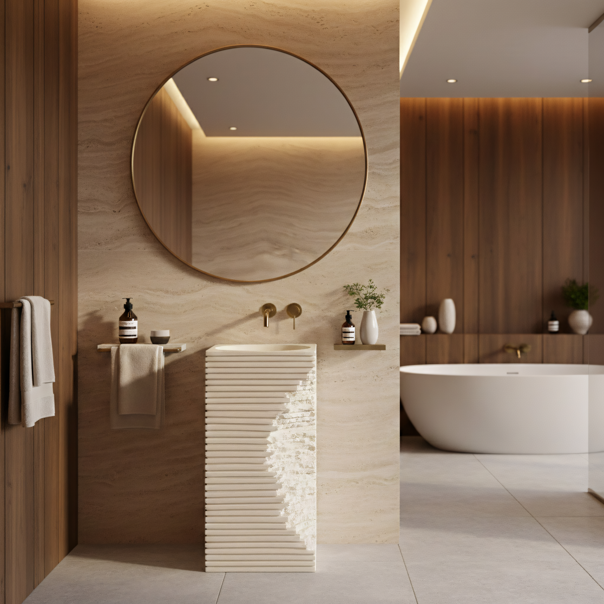 Volně stojící umyvadlo REA Travena Square  5