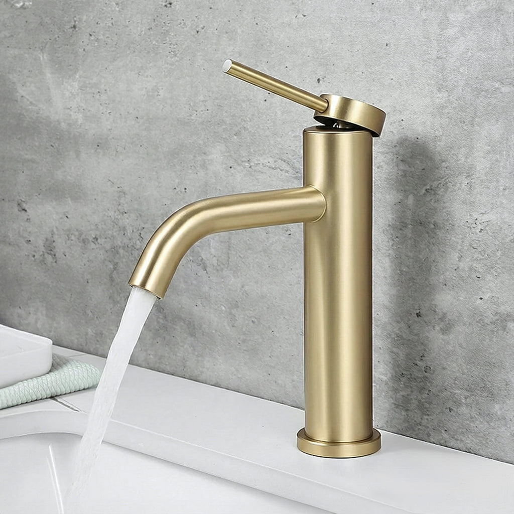 Umyvadlová baterie REA CLIF GOLD BRUSH  8