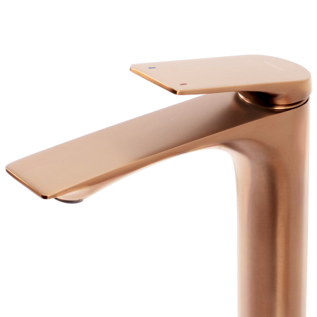 Koupelnová baterie Rea AVALON Copper Brush High  5