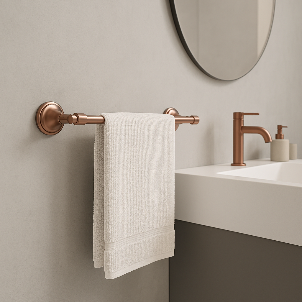 Koupelnový věšák 16101 Aristo Brush Copper  4