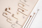 Koupelnový věšák 9703 Prism Brush Gold  9
