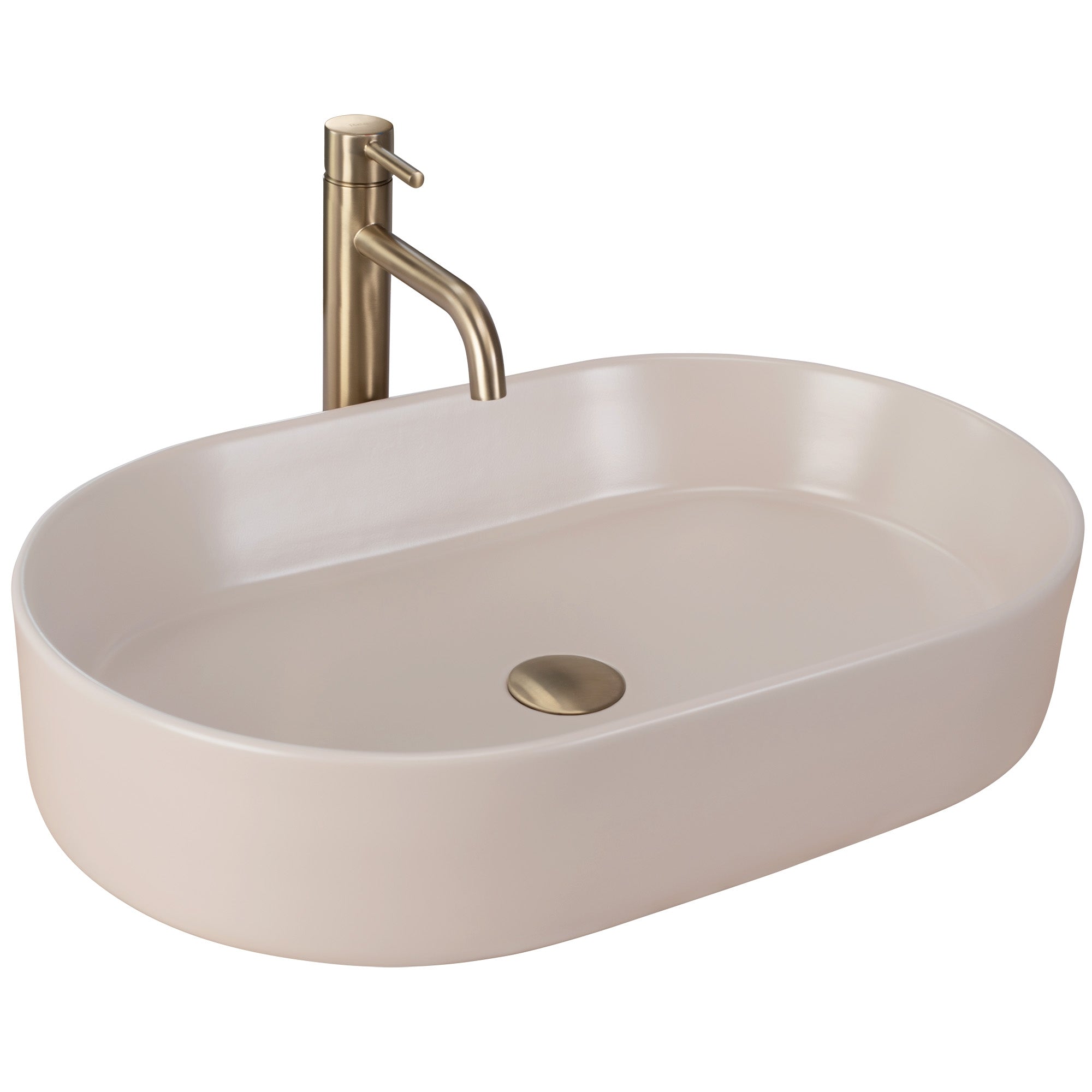 Umyvadlo na desku Rea NADIA 60 BEIGE MATT  1