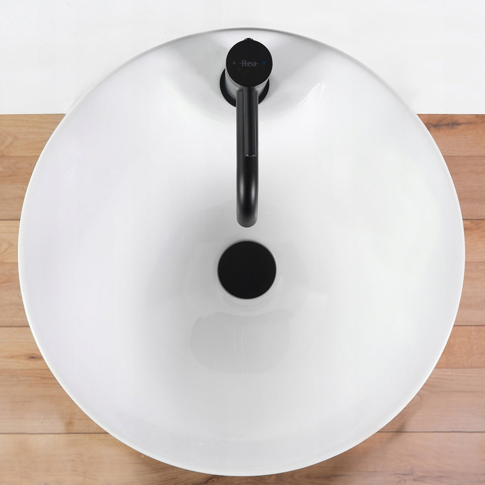 Volně stojící umyvadlo REA AGNES - bílé  5