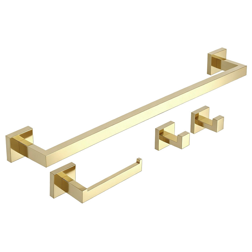 Sada koupelnových doplňků Rio Gold 4 díly  6