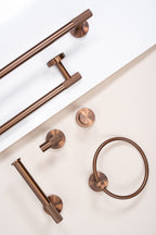 Koupelnový věšák Ring 6610 Modern Brush Copper  7