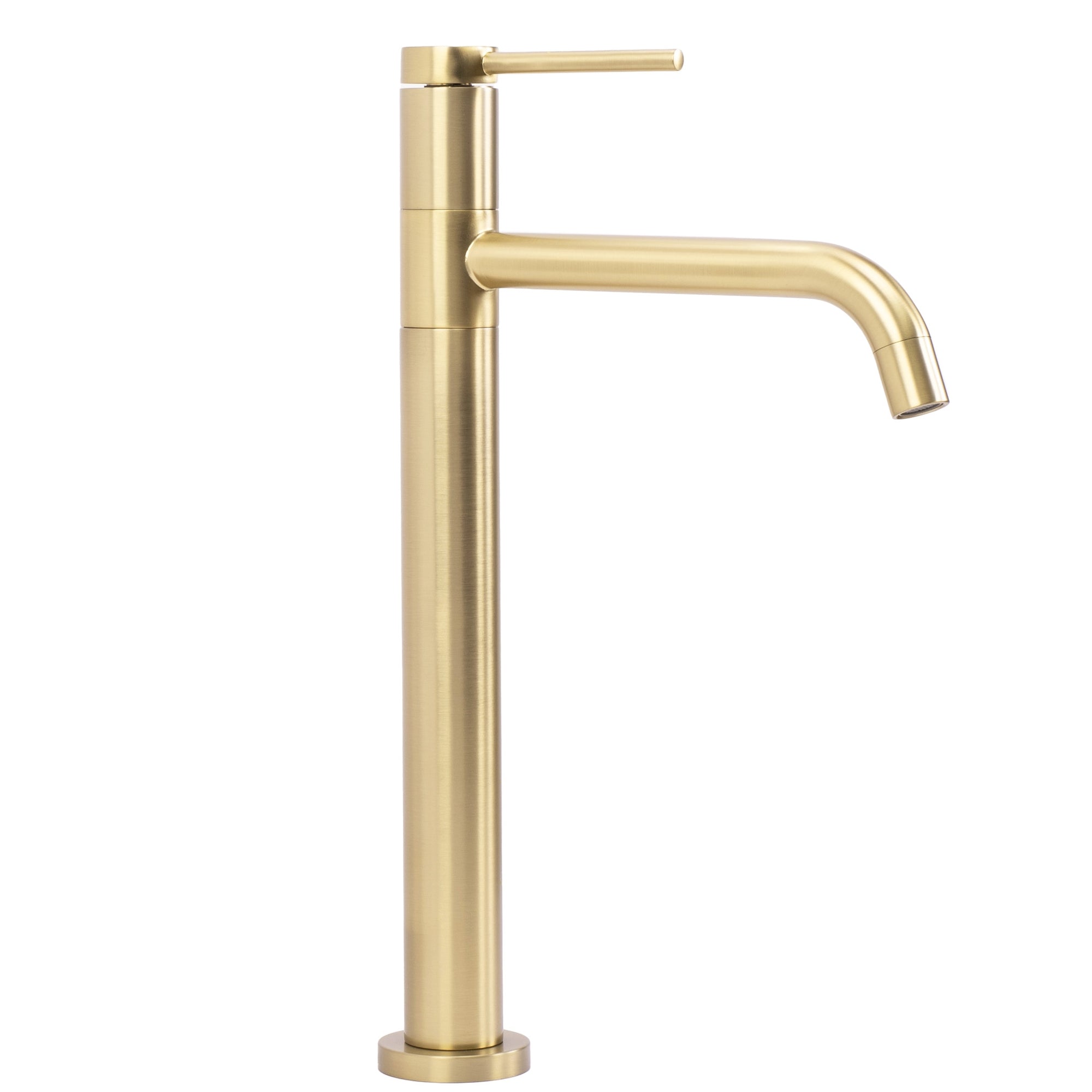 Koupelnová baterie Rea Lugano Slim Brush Gold High  1