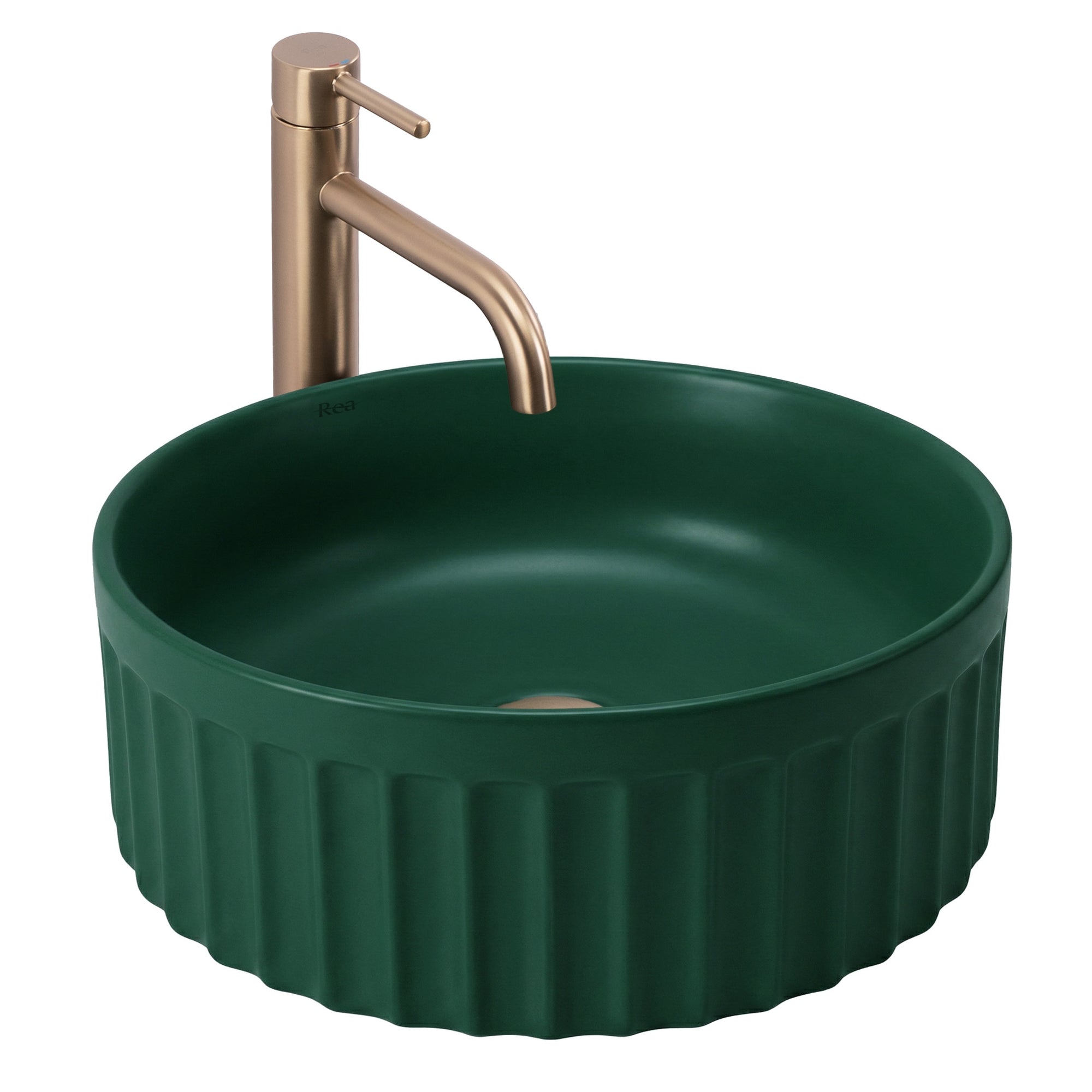 Umyvadlo na desku DUO Matcha  Matt  1