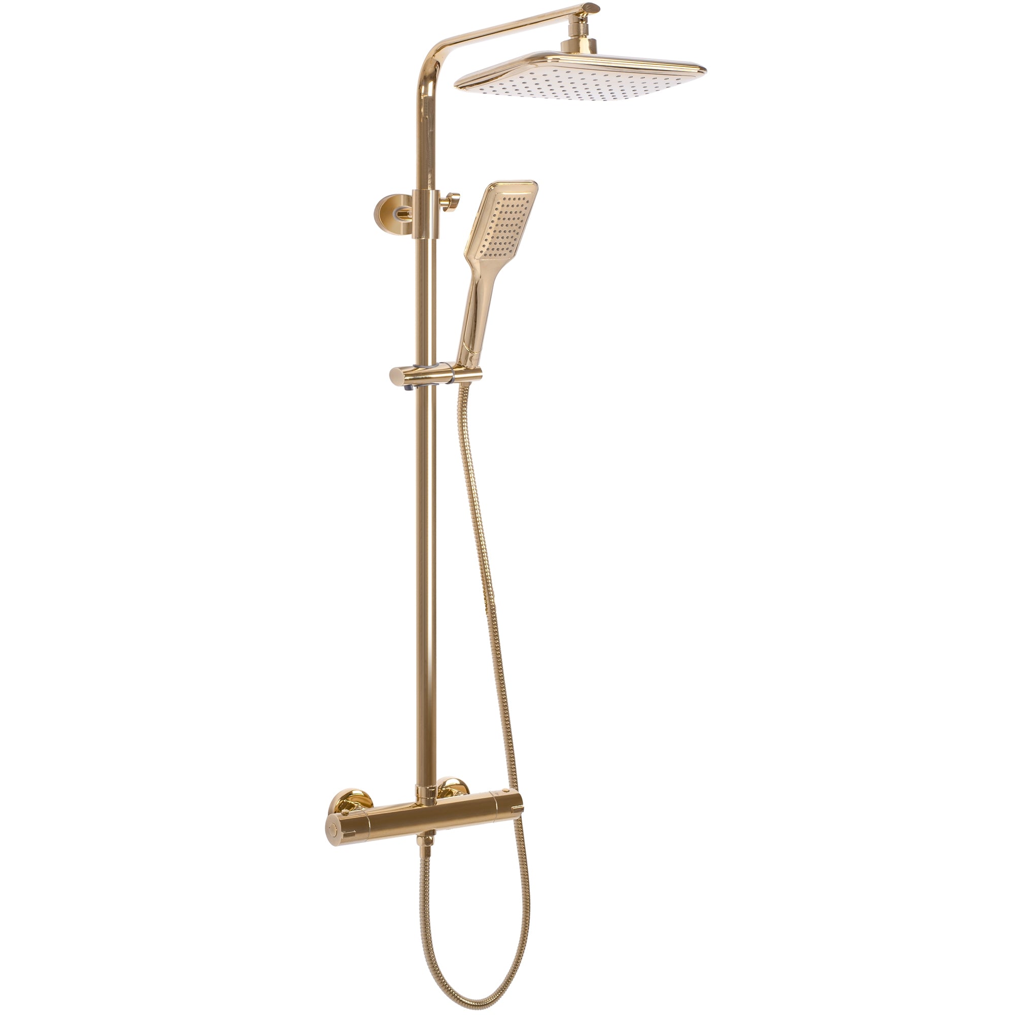 Sprchová sada s termostatem REA TOM - zlatý  2