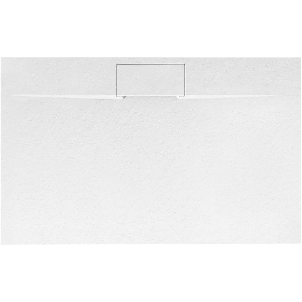 Sprchová vanička REA Bazalt long 80x100 - bílý  10