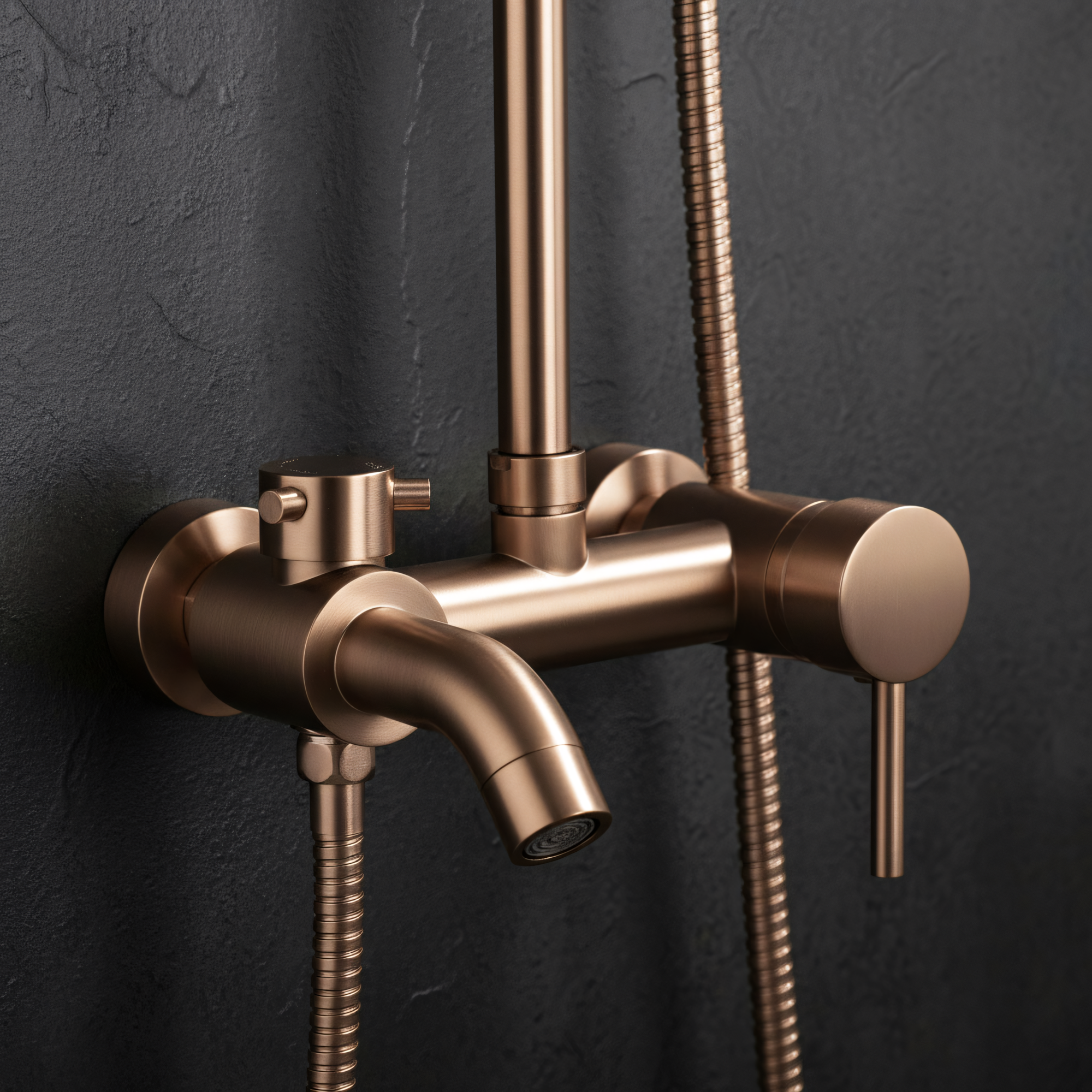 Sprchový set Rea Luis Brush Copper  9