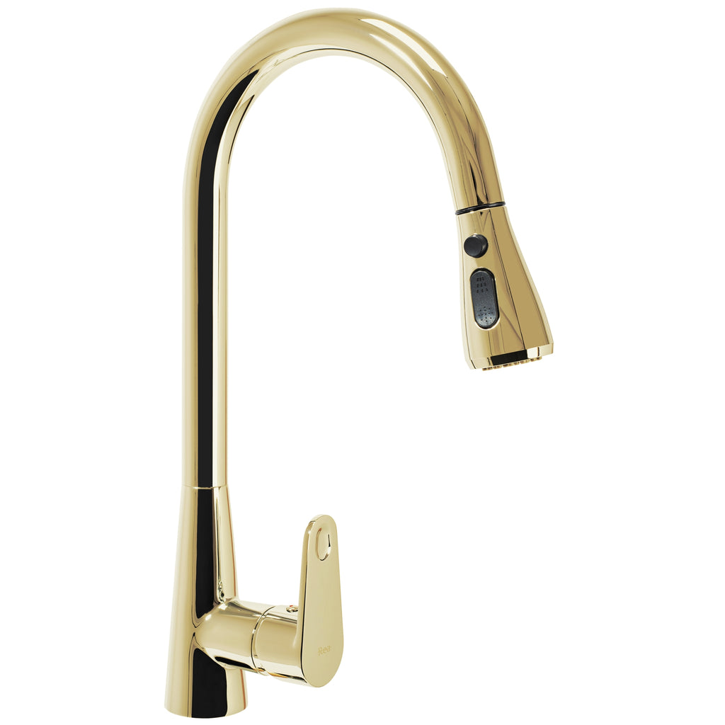 Kuchyňská baterie Rea Mild gold  1
