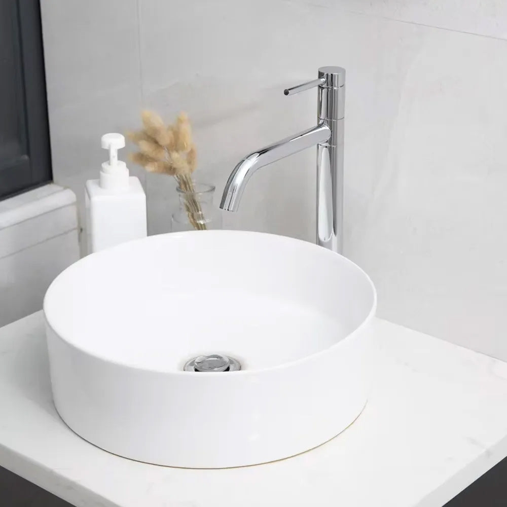 Umyvadlová baterie REA LUGANO SLIM - chrom, vysoká  3