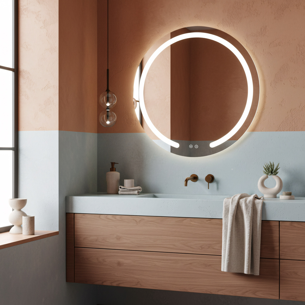 Zrcadlo LED 80cm Modern  7