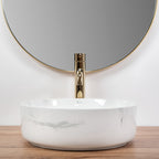 Umyvadlo na desku REA SAMI Nature Marble  5