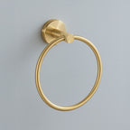 Koupelnový věšák Ring 6610 Modern Brush Gold  4