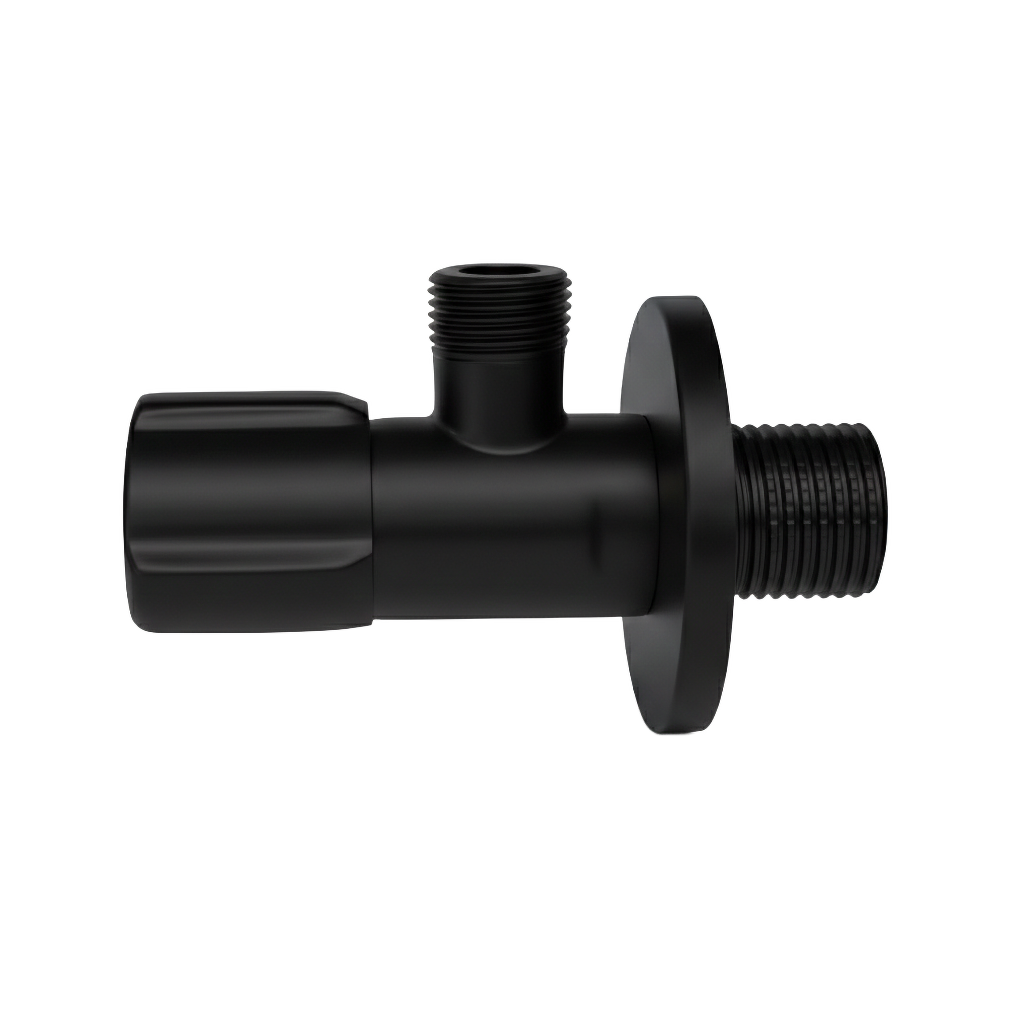 Rohový ventil 02  1/2" x 3/8" Black  3