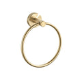 Koupelnový věšák Ring 6610 Modern Brush Gold  1