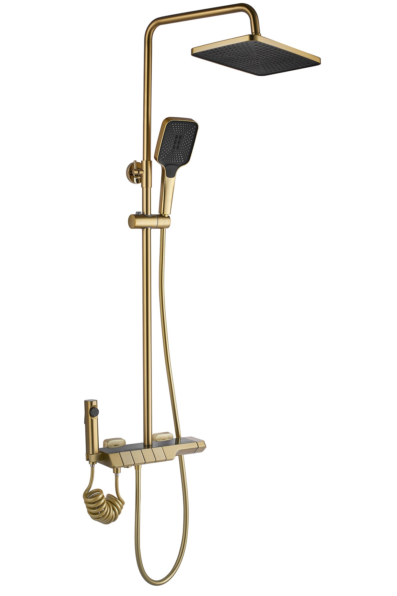 Sprchový set s termostatem REA ROB Gold Brush  7
