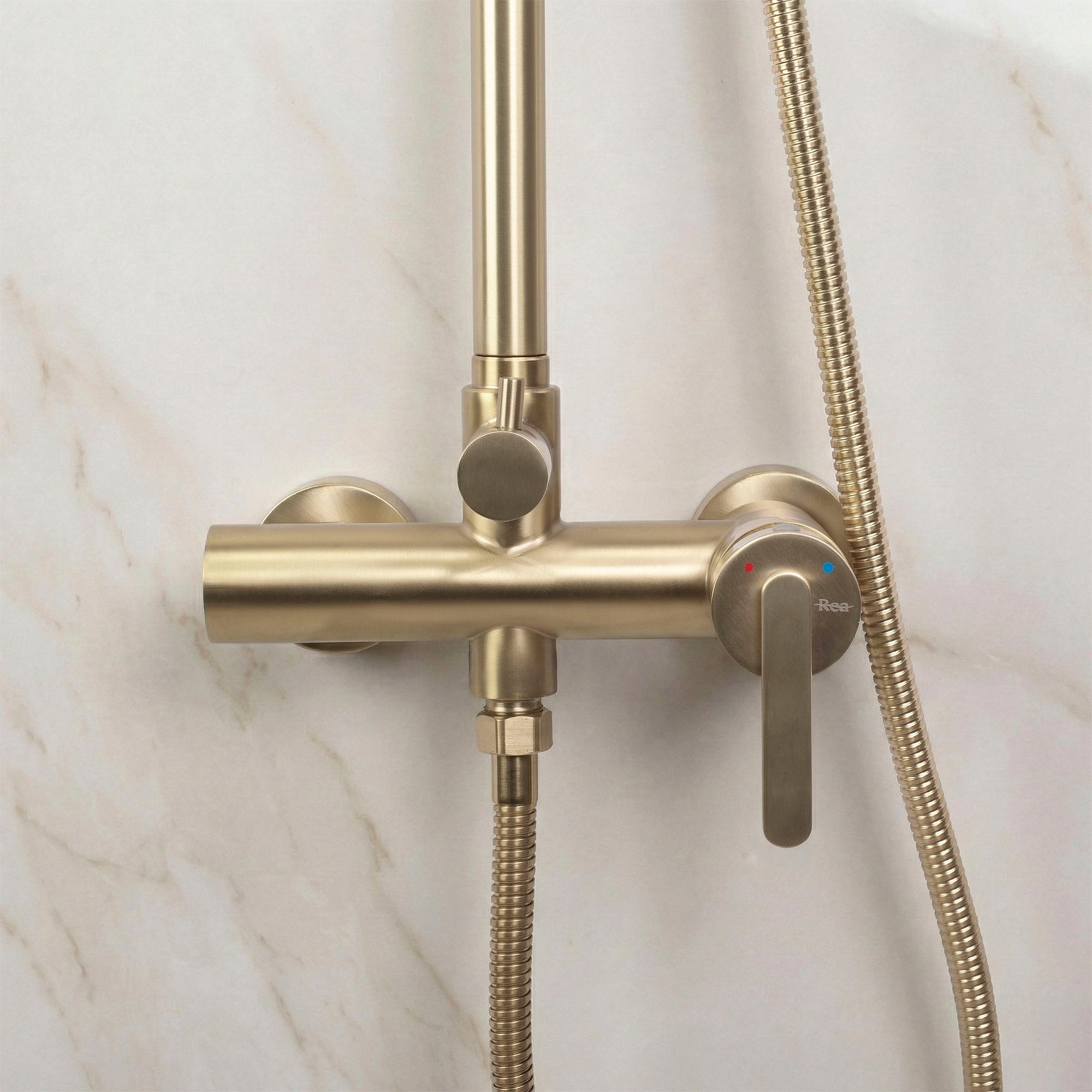 Sprchový set Rea Ontario Brush Gold  2