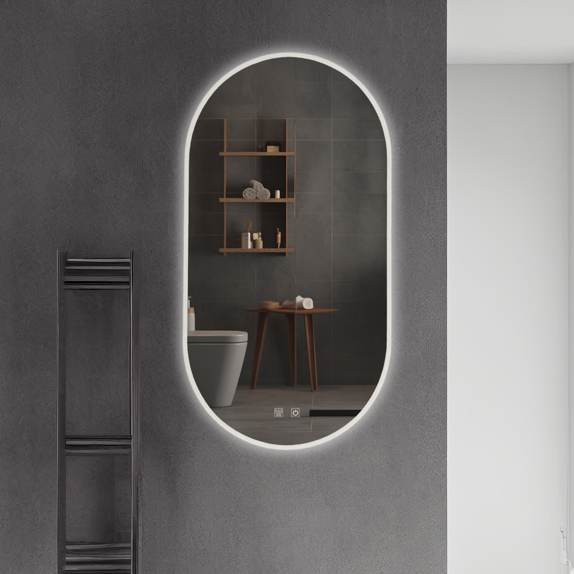 Zrcadlo LED EGj 50x90 cm  2