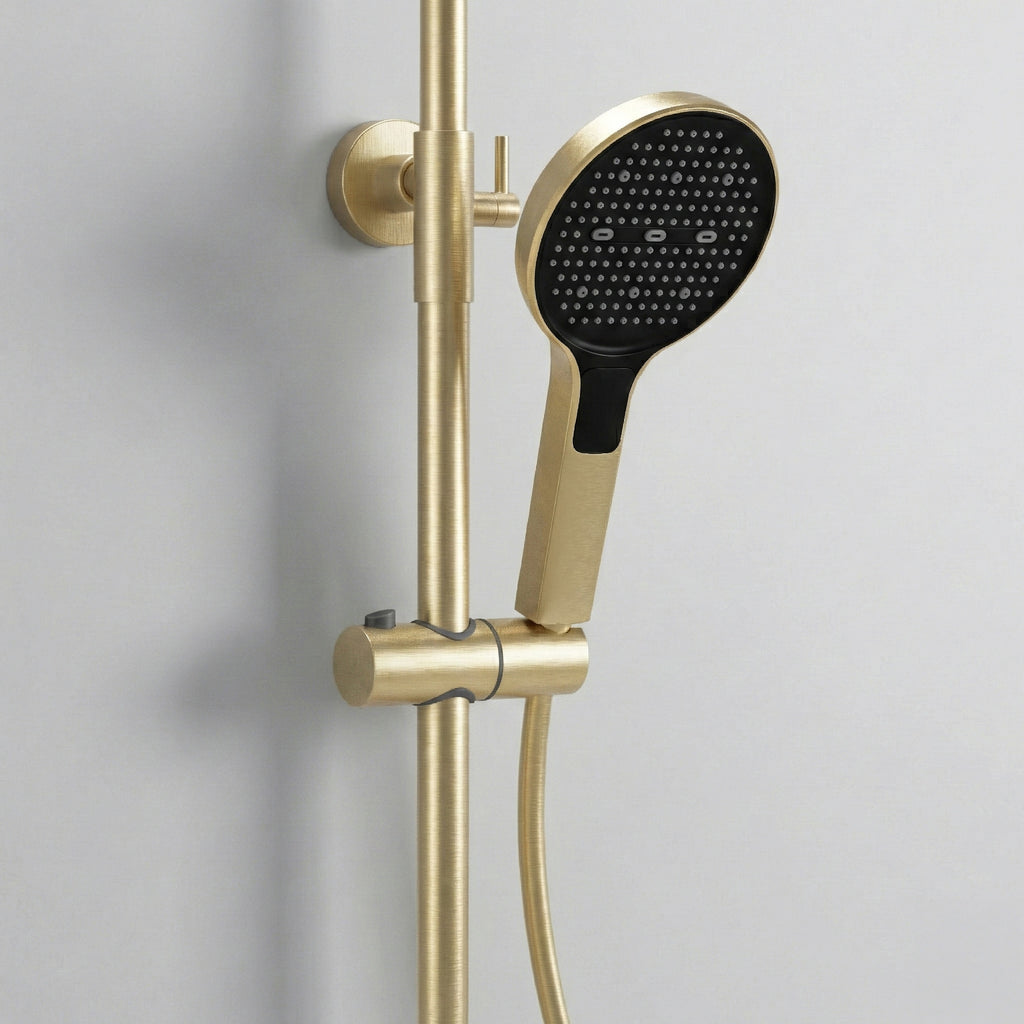 Sprchový set Rea Creo Brush Gold  6