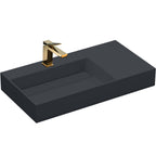 Umyvadlo REA  Archi 75 CM Grey MATT na desku - konglomerát  1