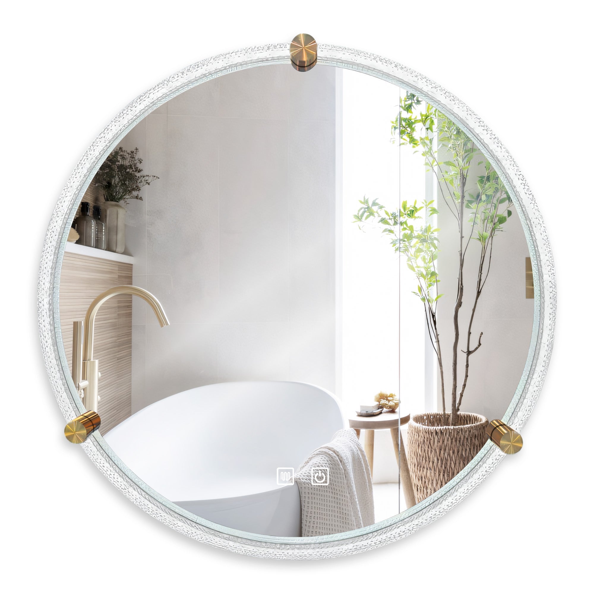 Zrcadlo LED 60cm 106  1