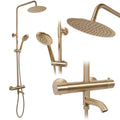 Sprchový set s termostatem REA LUNGO Gold Brush  1