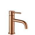 Umyvadlová baterie REA LUNGO - broušené Copper, nízká  1