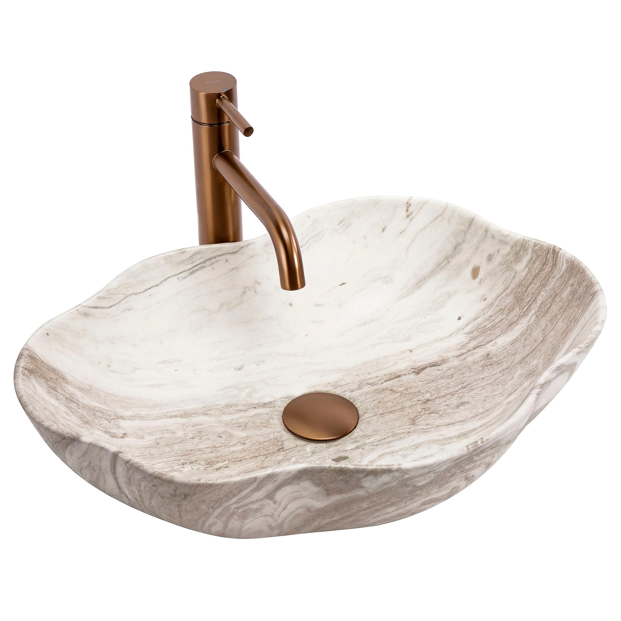 Umyvadlo na desku REA Pearl Saturn  1