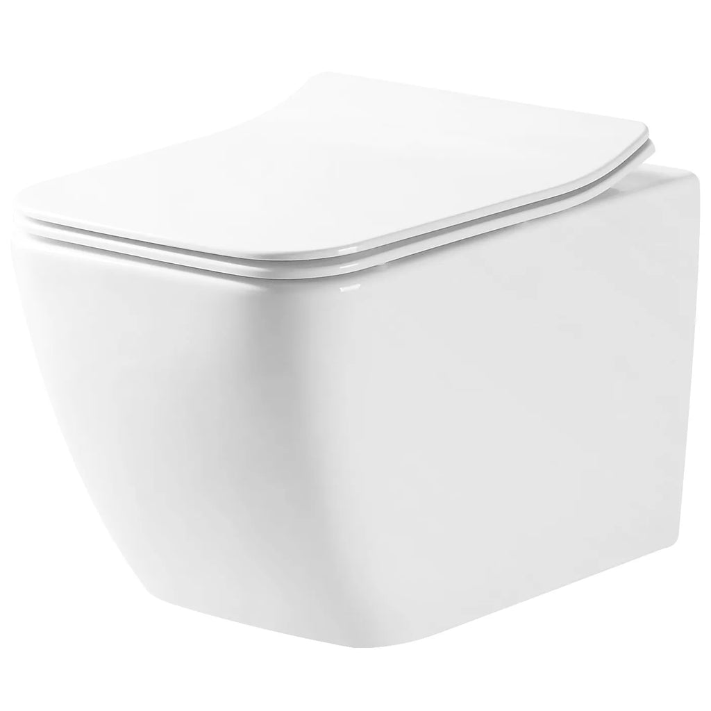 Závěsná WC mísa REA MARTIN SLIM RIMLESS DUROPLAST  2