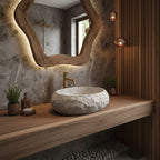 Umyvadlo na desku Mika Beige  1