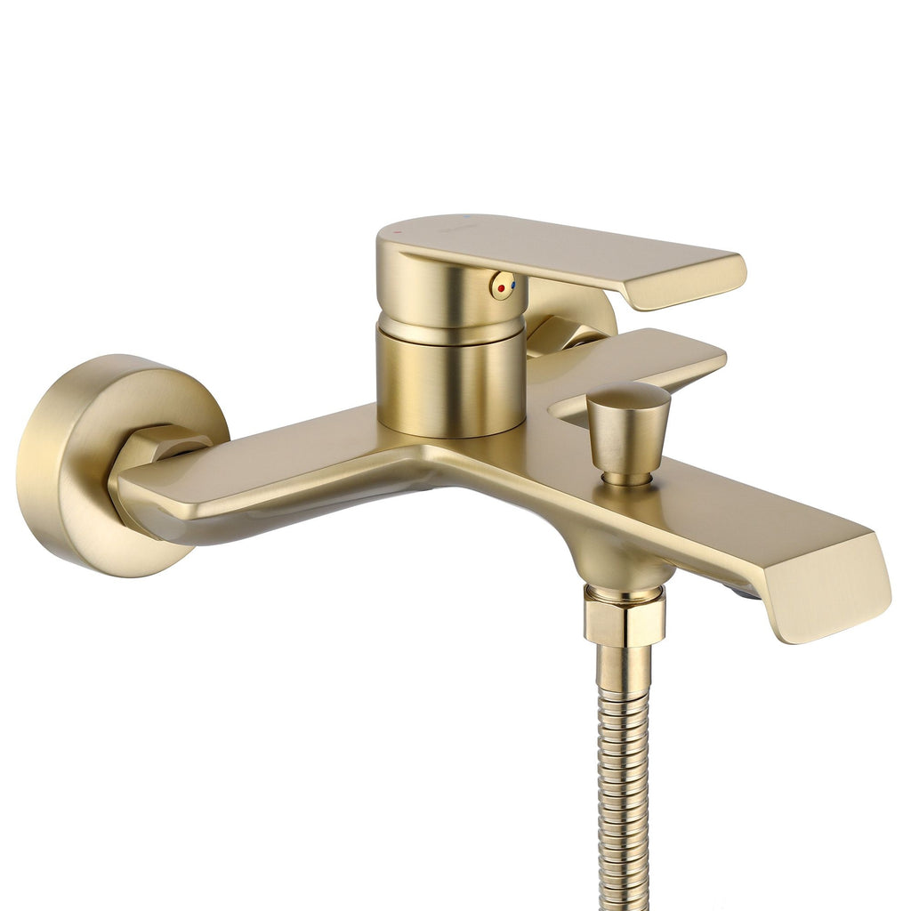 Koupelnová baterie REA HASS - matná Brush Gold  6