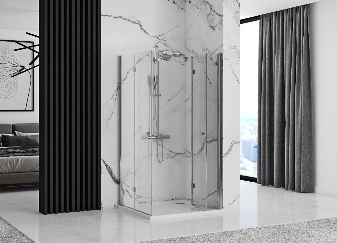 Skladací sprchový kout REA FOLD N2 90 x 90 cm 10