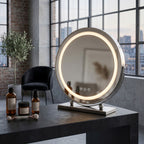 Zrcadlo LED MAKE-UP Chrome 40 cm  3