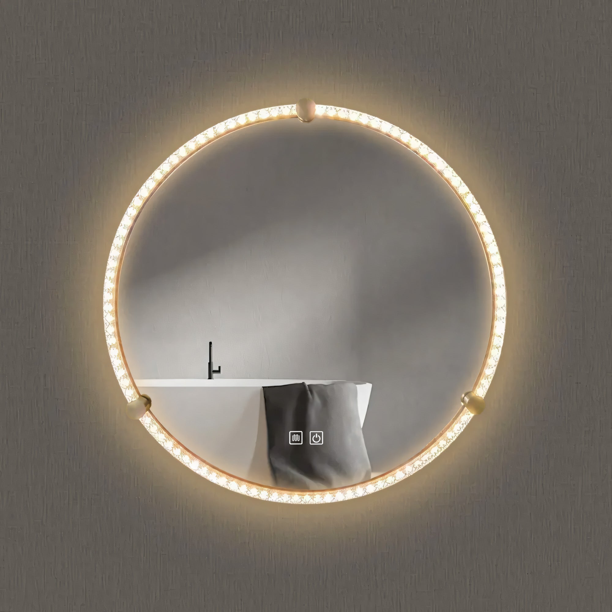 Zrcadlo LED 60cm 106  9