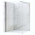Sprchová zástěna Rea Flexi Transparent / Titan 80  1