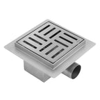 Odtokový žlab REA CROSS Nickel Brush 12x12  3