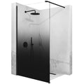 Sprchová zástěna Rea Aero Ombre Black/Black 110  1
