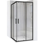 Sprchový kout REA City 80x80 Black Se sprchovou vaničkou Savoy 10