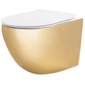 Závěsná WC mísa Rea Carlo Mini Tornado NF WHITE GOLD  1