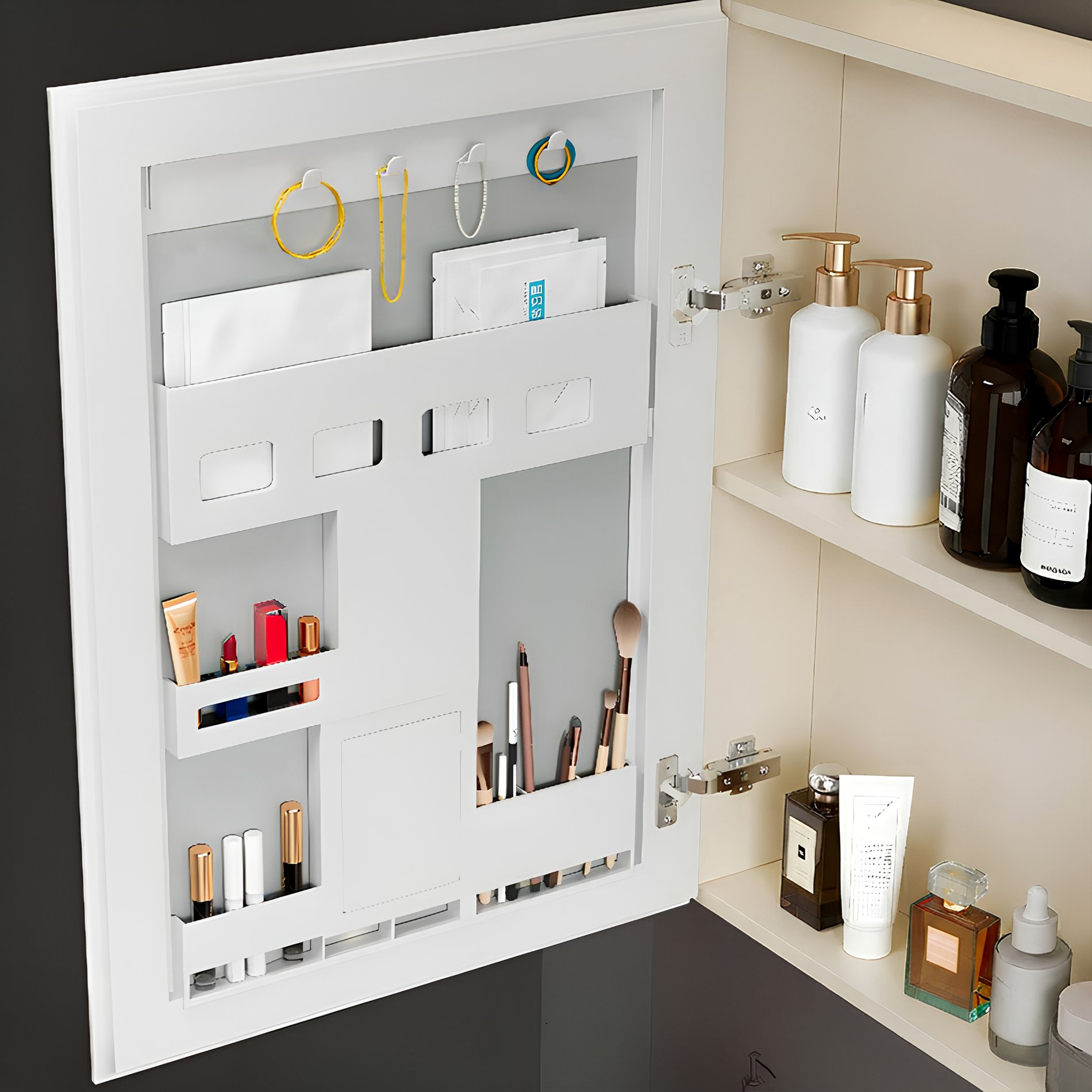 Sada koupelnového nábytku s umyvadlem Monti 60cm Creme  6