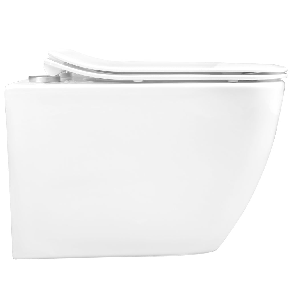 Závěsná WC mísa REA MARTIN SLIM RIMLESS DUROPLAST  4