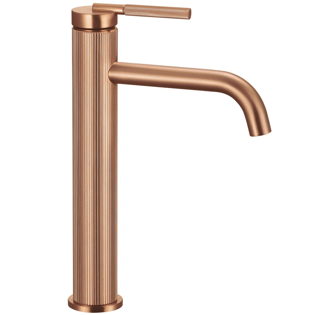 Umyvadlová baterie REA Argon Brush Copper high  1