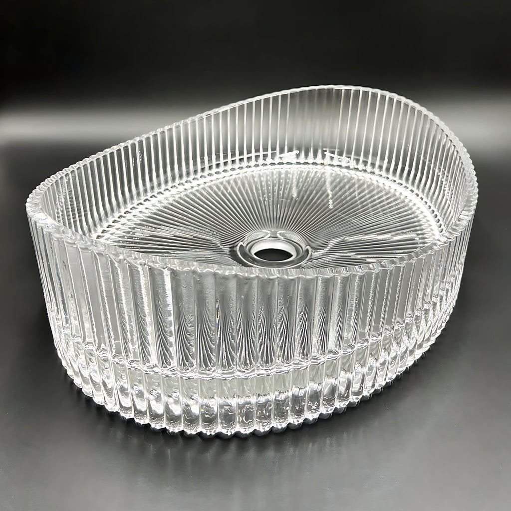 Umyvadlo na desku Rea Harper Transparent  4